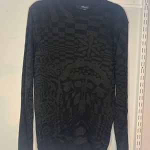 Authentic Versace versus men’s wool blend sweater